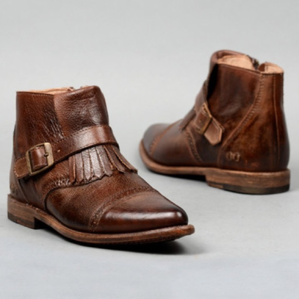 Bed Stu Dipper Boho distressed leather boot sz 7.5